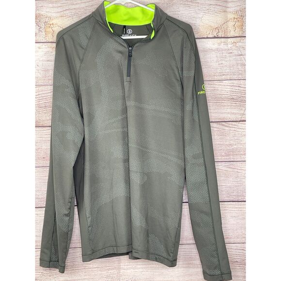Bogner Other - Bogner Fire + Ice Pullover Mens XL Gray  Base 1st Layer 1/4 Zip Ski